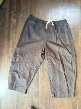 Old Navy  Black Casual Barrel Drawstring Pants